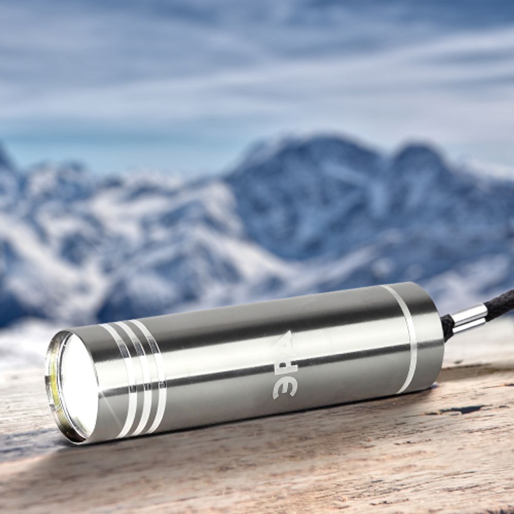 Светодиодный фонарь ЭРА UB-401 Джет ручной на батарейках алюминиевый | Универсальные  фонари