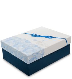 WF-70/3-B Коробка «Прямоугольник» цв.синий