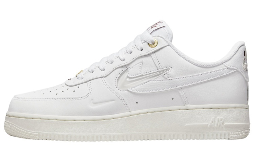 Nike Air Force 1 Low '07 PRM 40th Anniversary Classic Vintage Trend Anti-Slip Wear Low Panel Shoes Beige