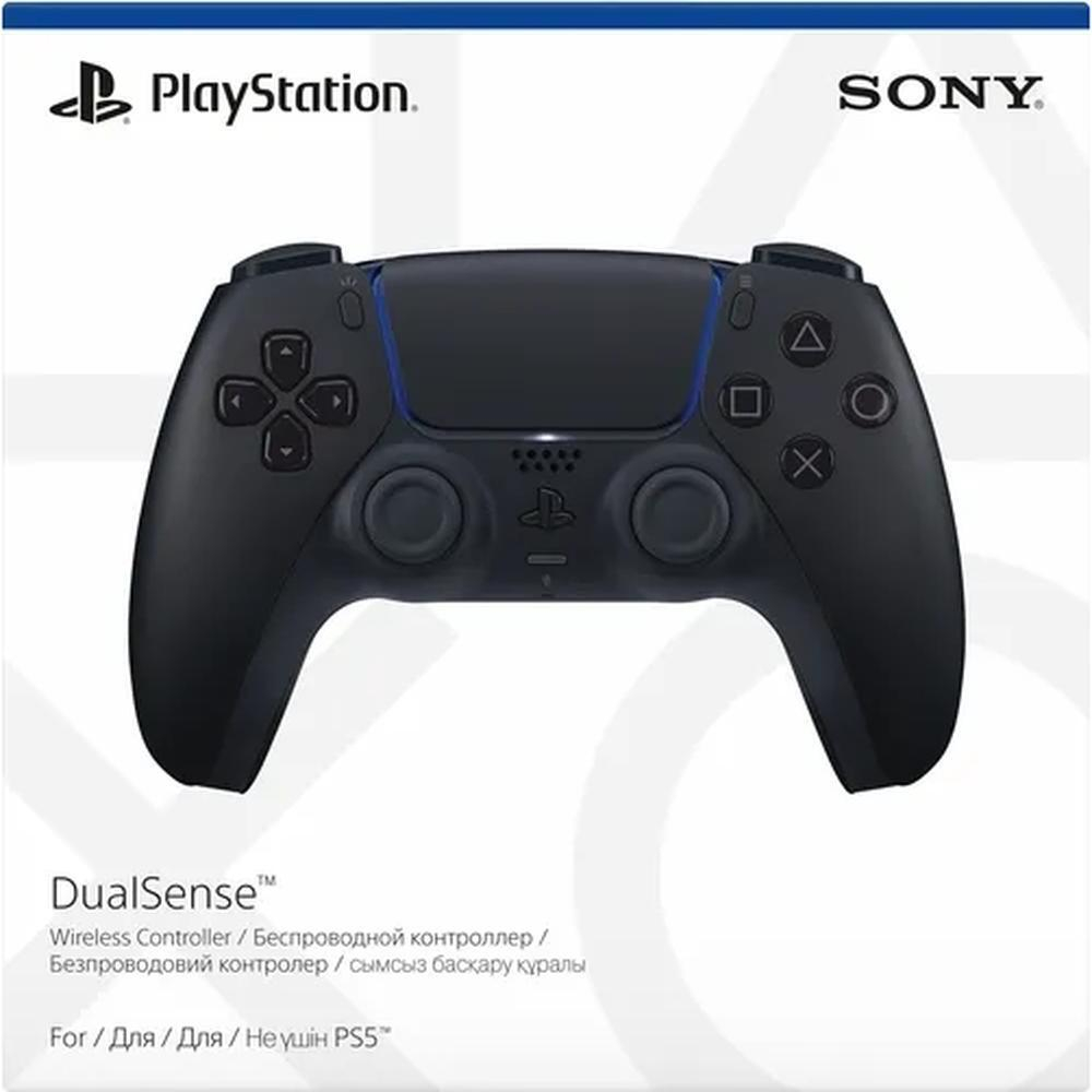 Контроллер беспроводной Sony DualSense (CFI-ZCT1W) черный PS5