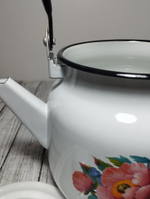 Чайник 3,5 л Декор 2713/4 Ягоды-пионы