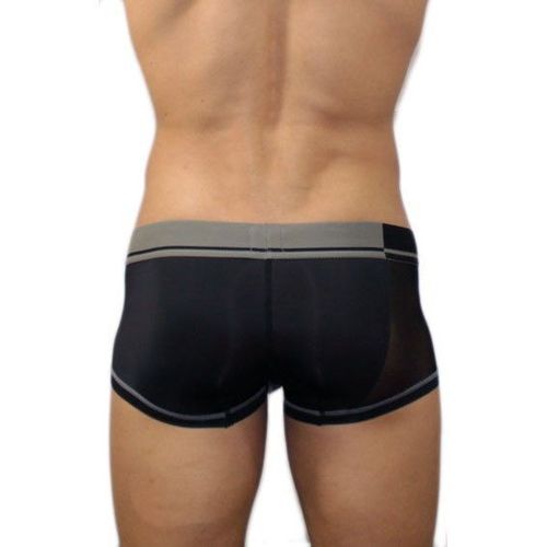 Мужские хипсы черные с сетчатой вставкой TOOP Net