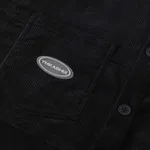 Рубашка Ymkashix Velvet Button черная