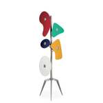 Floor design lamp  Orbital Terra by Foscarini (Multicolored)