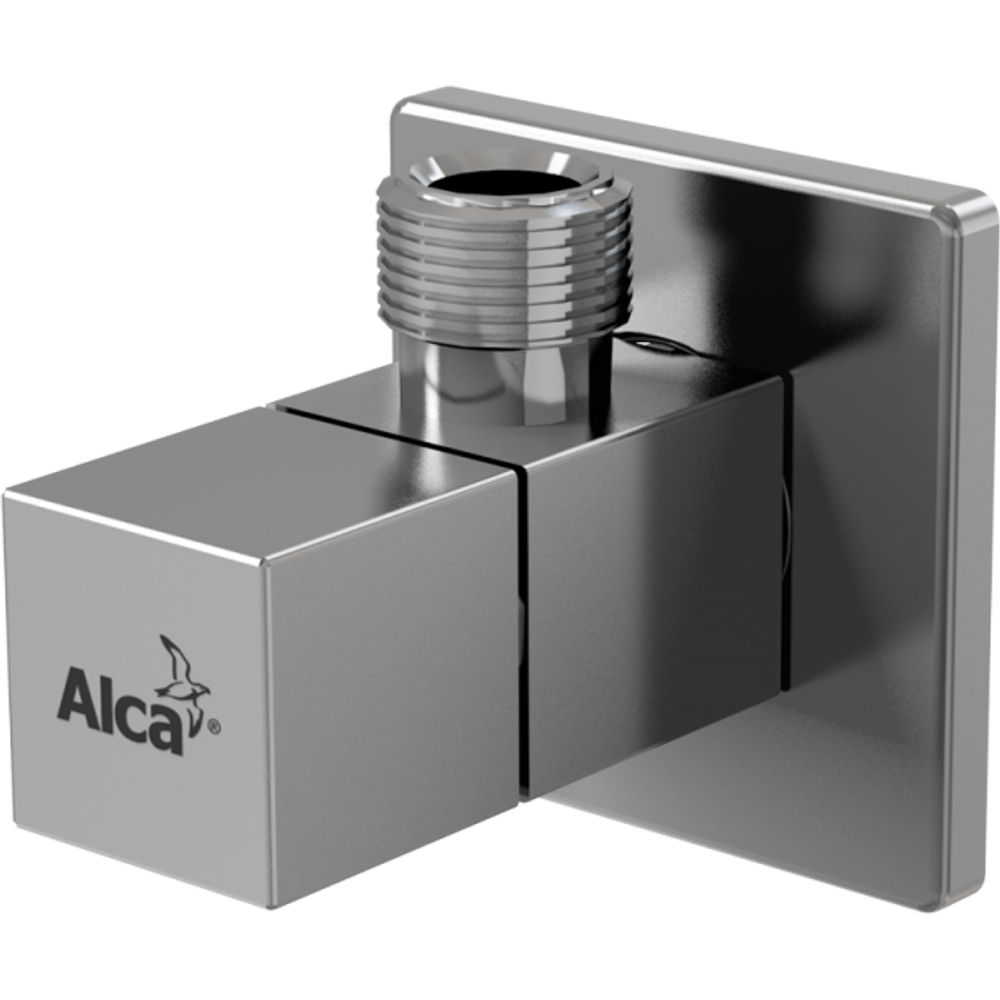 AVR002 Угловой вентиль 1/2" ? 3/8", квадратный