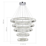 Светильник подвесной TIVOLI LED 285W 4000K
