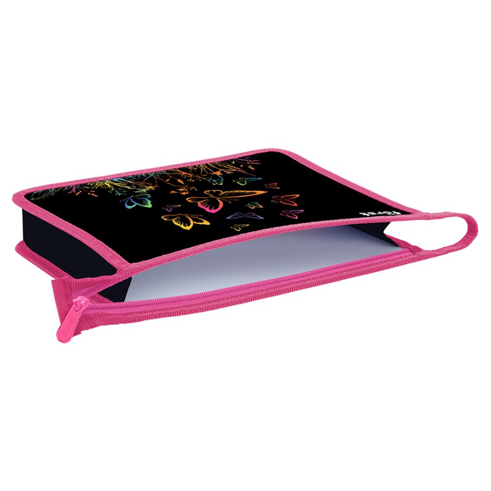 Папка для тетрадей 1 отделение, А5, Först "Colors of nature", 240*205*40мм, пластик, на молнии