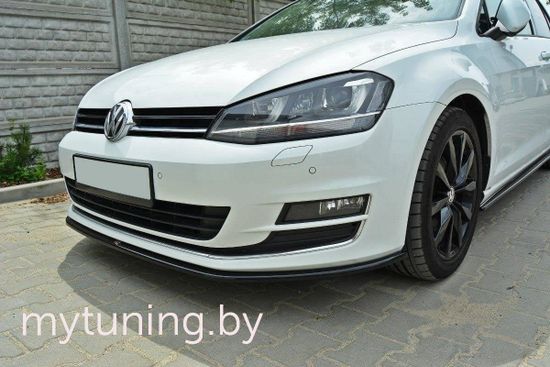 Сплиттер бампера переднего для VOLKSWAGEN Golf VII (13-...)
