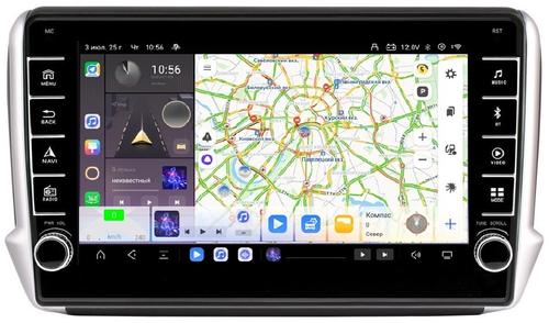 Магнитола для Peugeot 208/2008 2013-2019 - Kuberg OL-1964 (кнопки и крутилки) Android 13, Быстрая, CarPlay, 4G SIM-слот