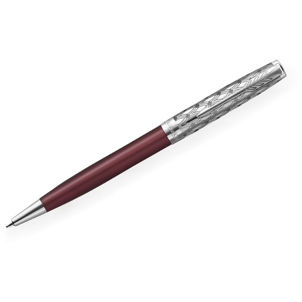 Parker Sonnet Premium - Metal Red CT, шариковая ручка, M
