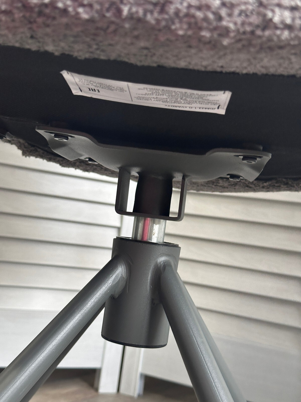 Стул VARDY 360 град.поворот. Хаки букле XD841-06 / Серый, ®DISAUR