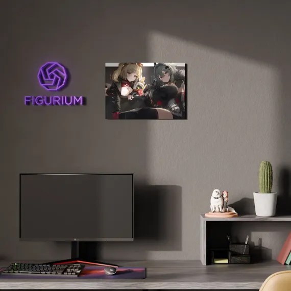 Постер Caesar and Burnice - Zenless Zone Zero