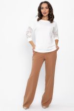 Джемпер Вирджиния НЬЮ (молочный) Б14116-48М LT Collection