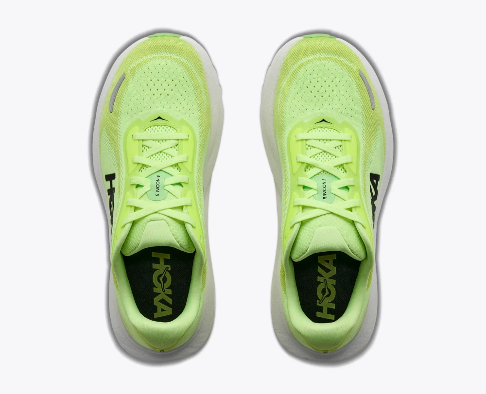 Женские кроссовки Hoka Rincon 5 - Neon Yuzu / Black