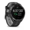 Garmin Forerunner 965 черные, темно-серый DLC титановый безель, с черным ремешком