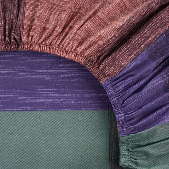 КПБ  Нургуль , 1.5 спальный, 50х70, простыня 90х200х30. DOMTEKC