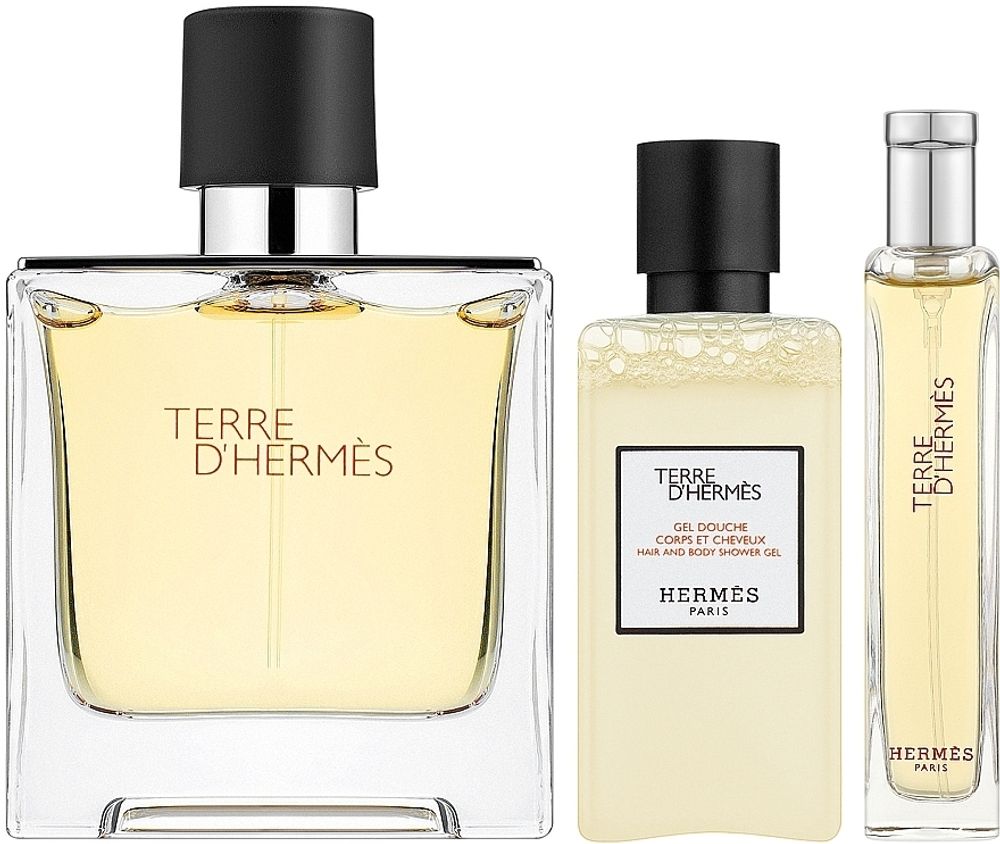HERMES TERRE SET EDP 75 ML + 15 ML + B/L 40 ML