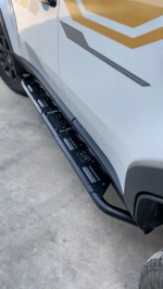 Пороги боковые фиксированные для Toyota Land Cruiser Prado 250 LC250 Тойота Крузер Крузак Подножка