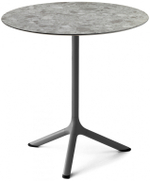 Стол ламинированный обеденный Scab Design Tripe, антрацит, зернистый