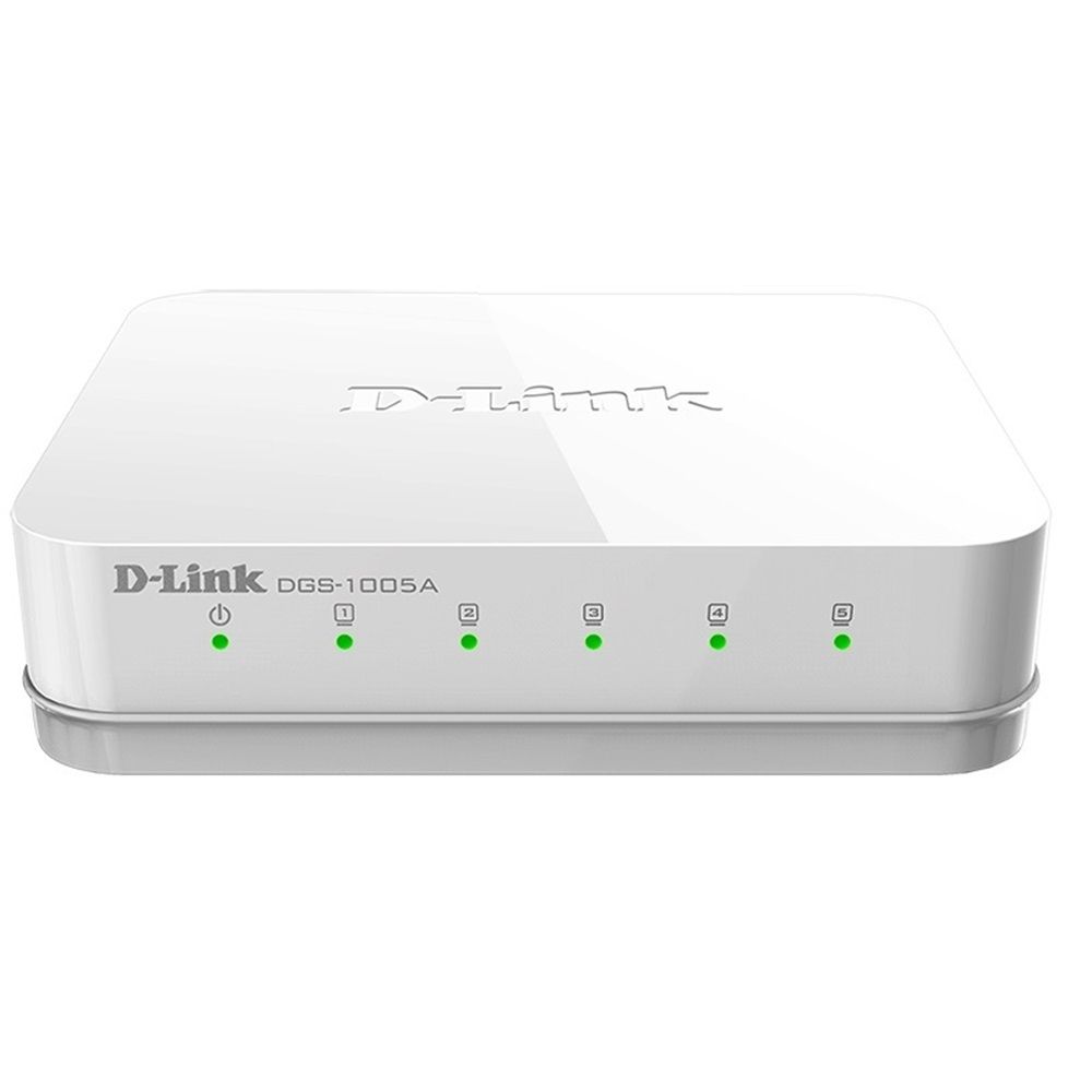 Коммутатор 5-ти портовый D-Link DGS-1005A/С