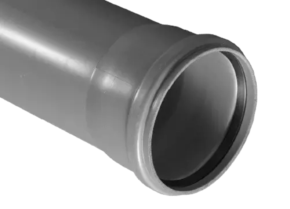 Труба НПВХ (PVC) серый Дн 50х3.2 L 1,5м