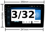 Магнитола Андроид Серия Плюс Topway с модулем 4G под сим карту 10 дюймов DSP(9863)