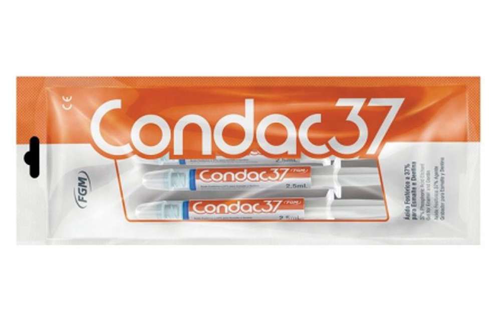 Condac 37 - набор протравочных гелей - 3 шприца по 2.5 мл