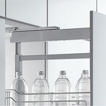 Высокая выдвижная корзина - FASHION STYLE, 350x500x(1959-2359) мм, 6 уровней