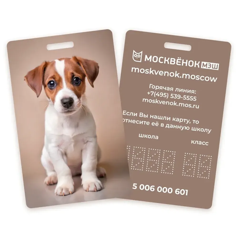 Карта Москвёнок DOGS №11 (проход + питание)