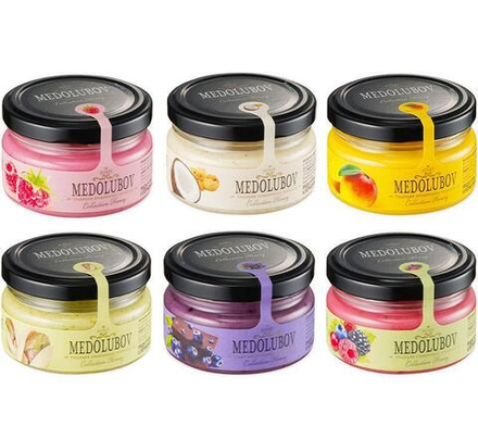 Медовое суфле упаковка подарочная ассорти из 6шт