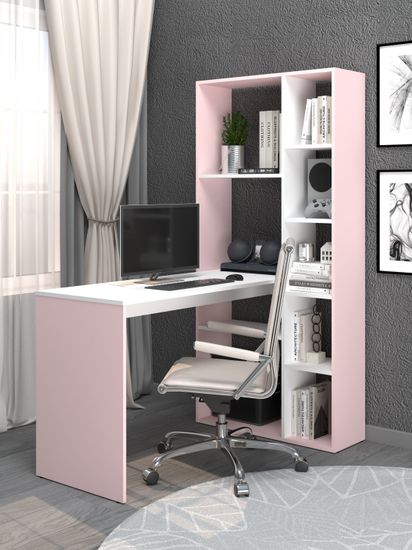 белый / розовый кварц