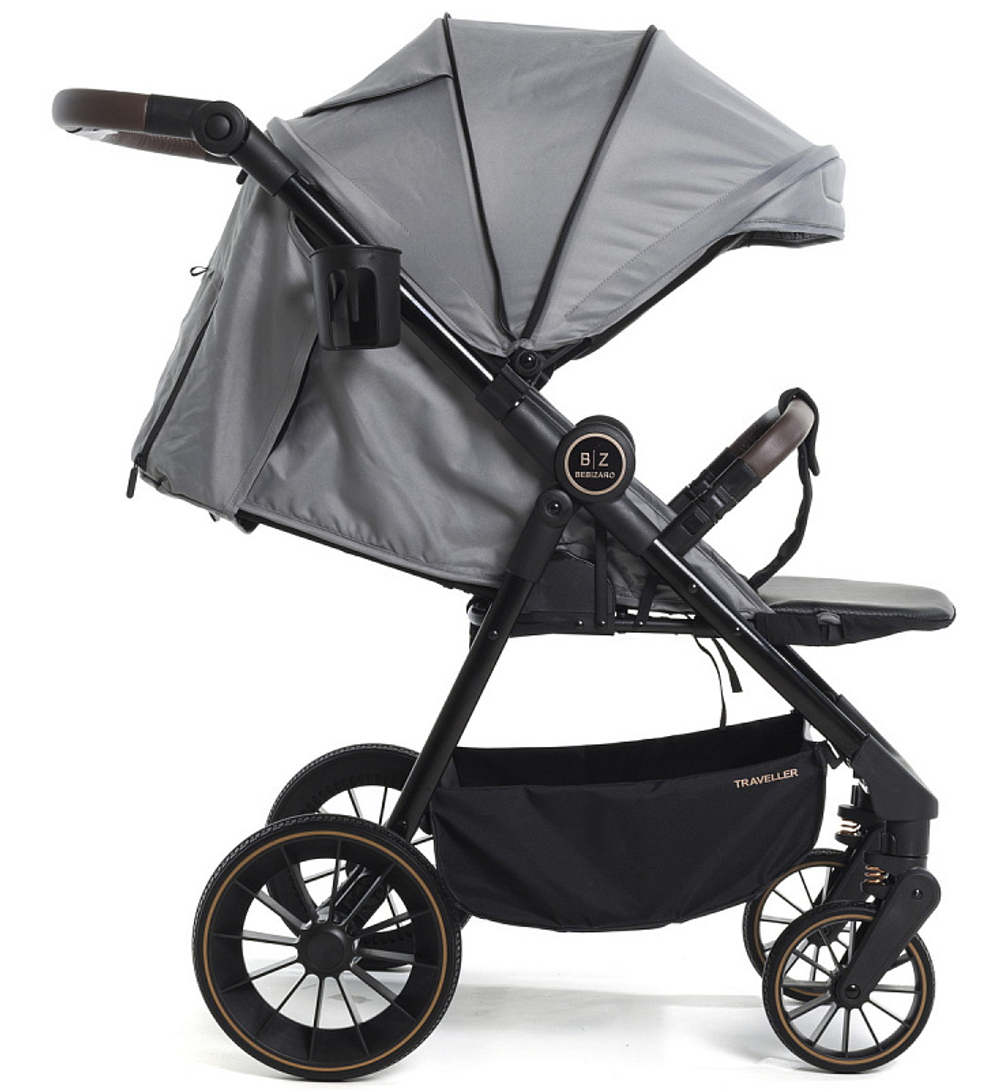 Прогулочная коляска Bebizaro Traveller BD211 (BZBE/03) Grey