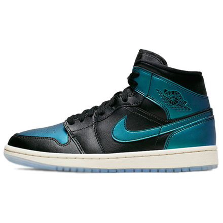 Кроссовки Air Jordan 1 Mid Iridescent Black