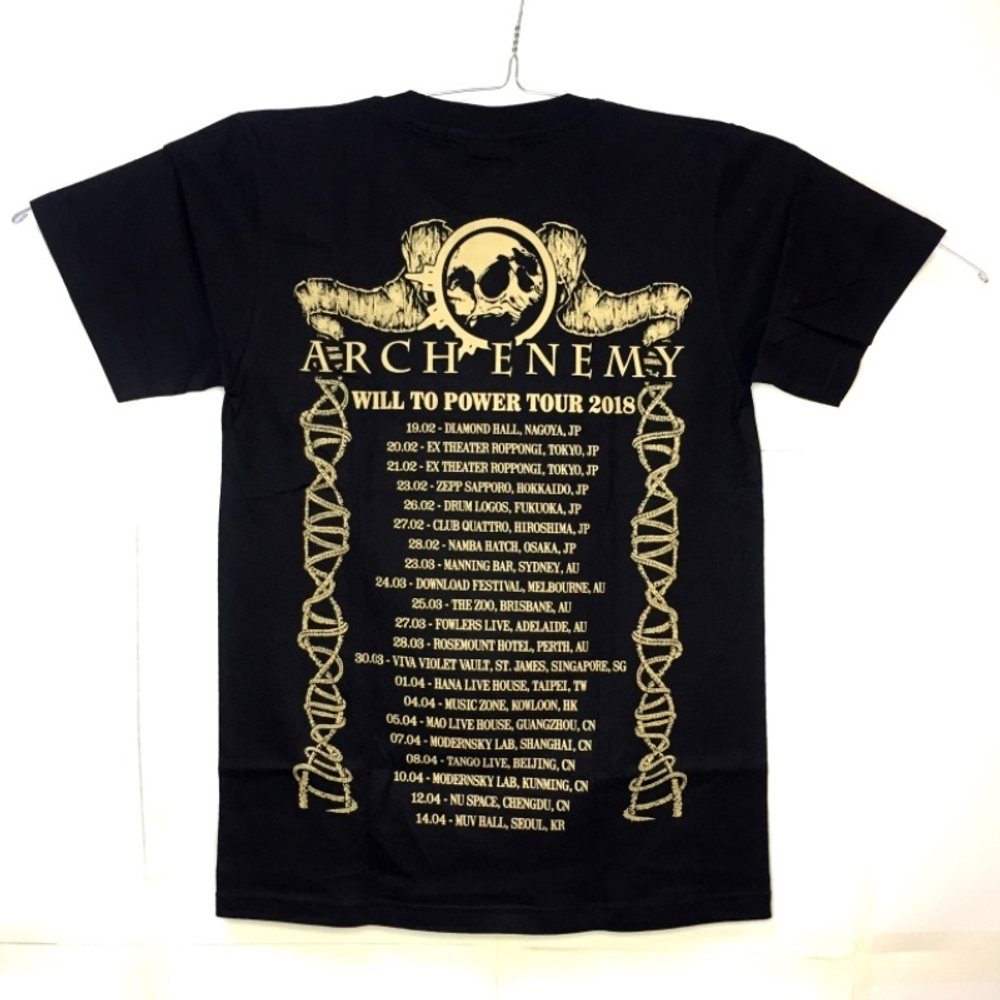 Футболка тайланд Arch Enemy will to power череп (XS)