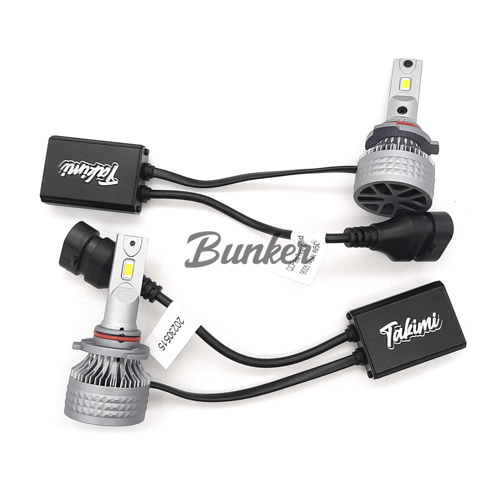 Светодиодные автомобильные LED лампы TaKiMi Soki HB3 (9005) 5500K 12/24V