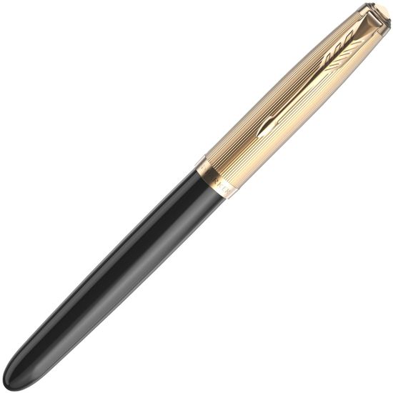 Перьевая ручка Parker 51 Deluxe Black GT 2123511