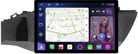 Магнитола для KIA Rio 4, Rio X-Line 2017-2020 (рамка без кнопки 9) - FarCar BX877 монитор 13" 2K QLED на Android 13, TS10, 6+128, CarPlay, 4G SIM-слот