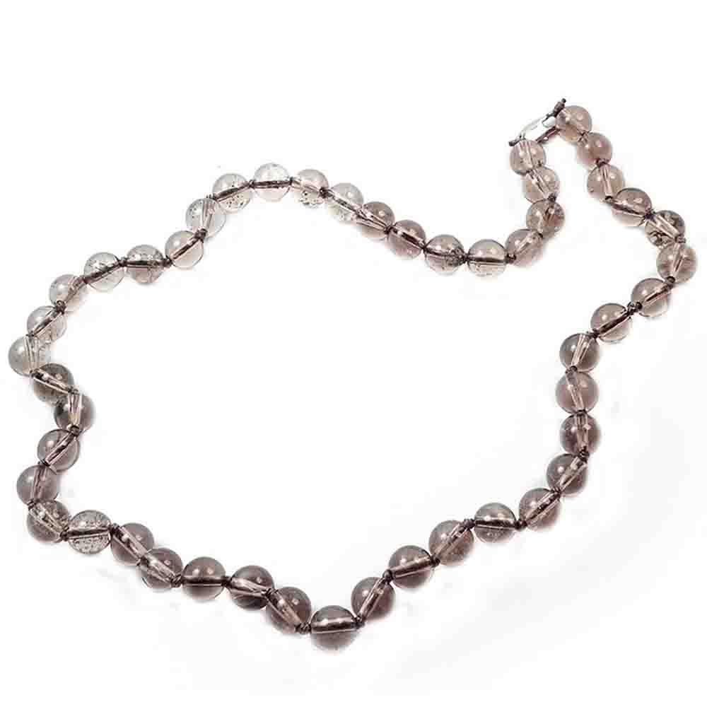 Бусы "Келли 8" раухтопаз(дымчатый кварц)