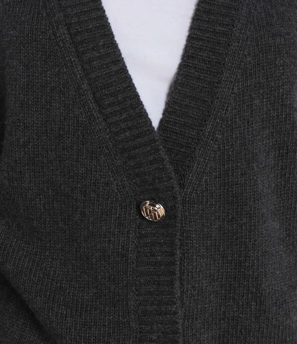 Кардиган Liu Jo - графитовый(CF3203 MA62E)