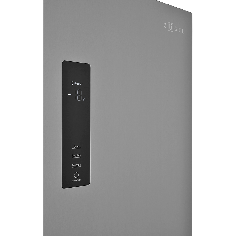 Холодильник полувстраиваемый ZUGEL ZRFDI470X