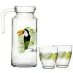 Набор питьевой 7 предметов «Тукан джангл» (кувшин + 6 стаканов)