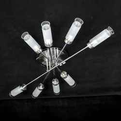 Citilux Хеликс CL109181 Люстра потолочная Матовый Хром