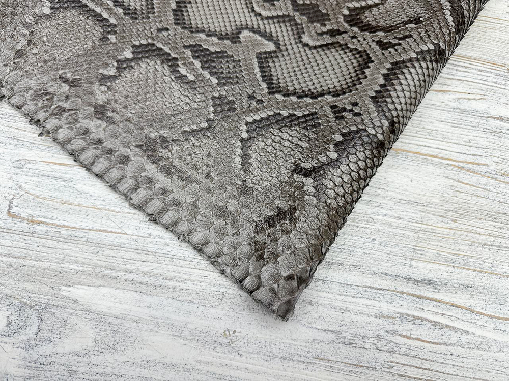 Lanvin Royal Grey (1,1-1,3 мм) натуральная кожа питона