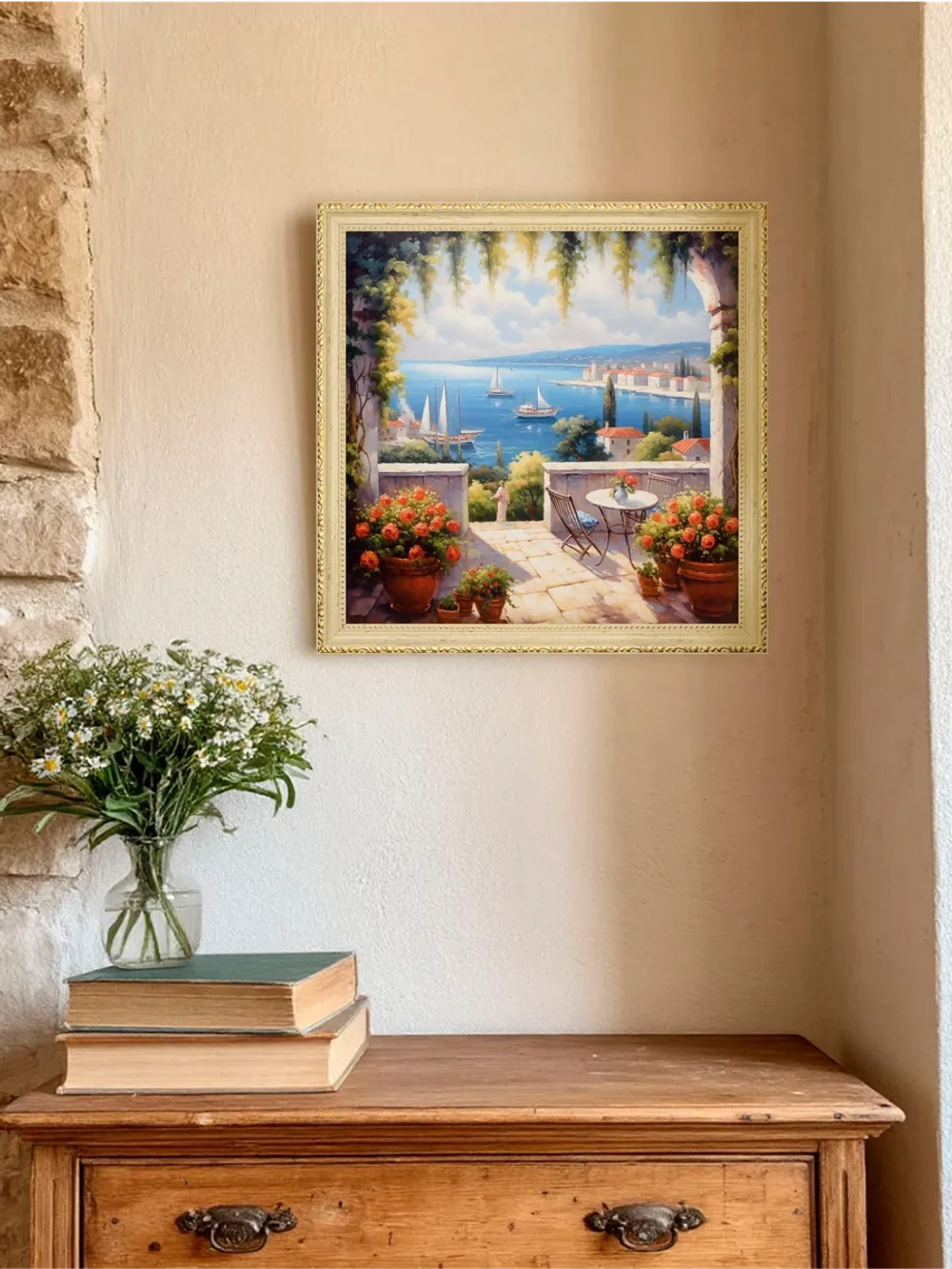 Картина на стену интерьерная на холсте 33*33 см