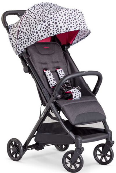 Детская прогулочная коляска Inglesina Quid 2 с накидкой для ног 2024 Polca Dot White
