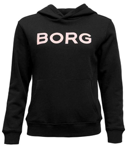 Женская Кофта теннисная Björn Borg Hood W BB Logo - black beauty