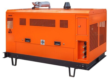 Компрессор винтовой передвижной дизельный ЗИФ ПВ-5/1,0 на раме в кожухе ЗИФ-00022626