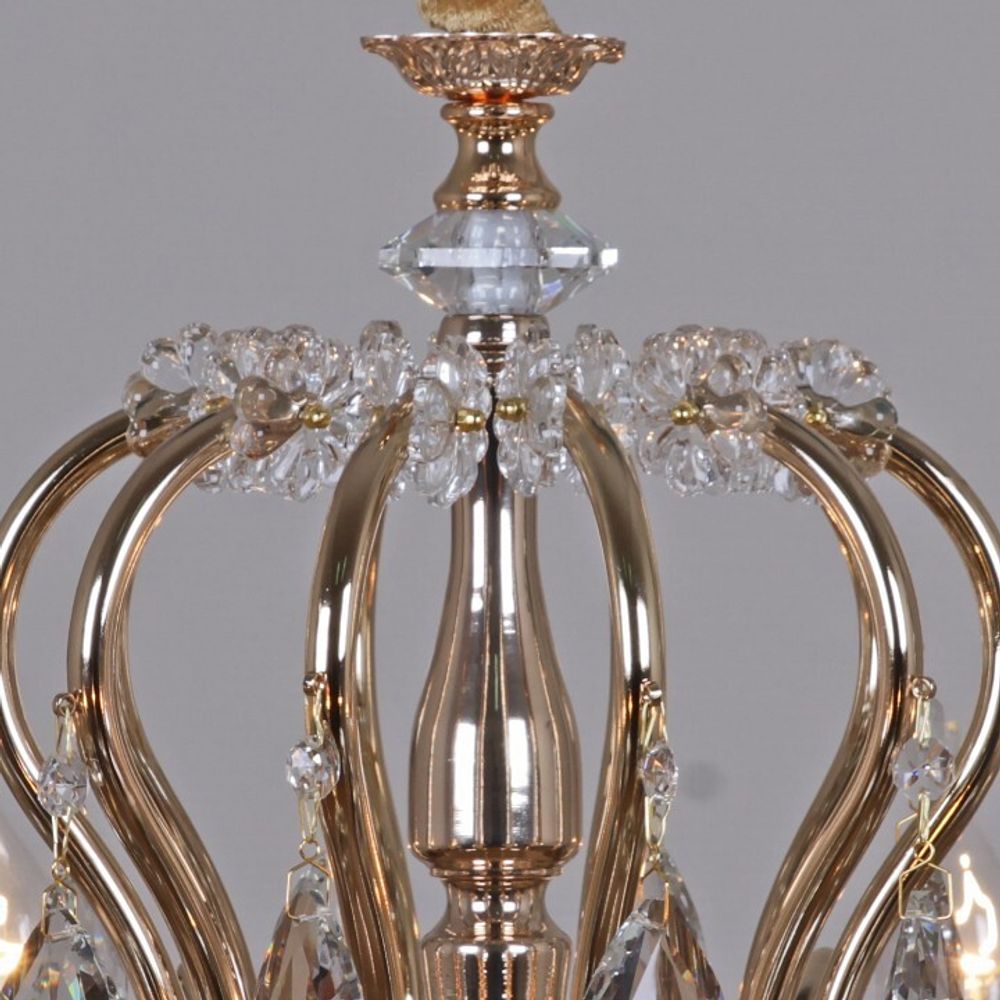 Подвесная люстра ILLUMICO  IL2326-8POR-39 GD