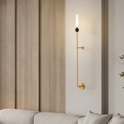 Настенный Светильник Cylinder Wall H115 Brass By Imperiumloft