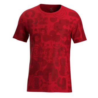Мужская теннисная футболка Joma Challenge Short Sleeve - red